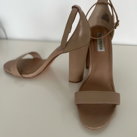 Steve Madden Carrson Heel - Blush Leather - Picture 4 of 6